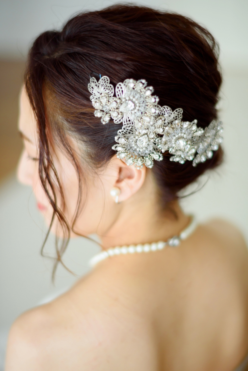 ドレスはアップスタイルで！