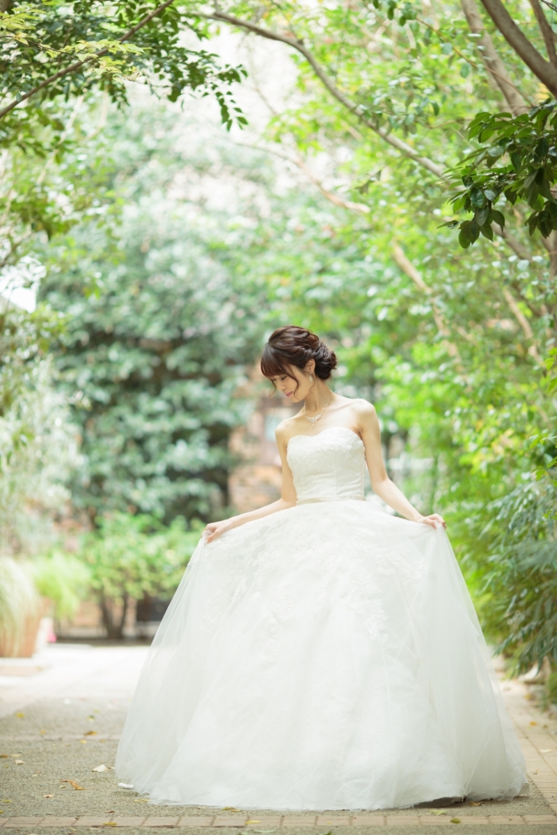 緑のお庭も素敵