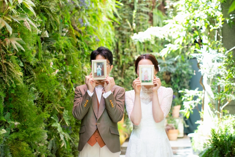 子供のころのお写真と一緒に