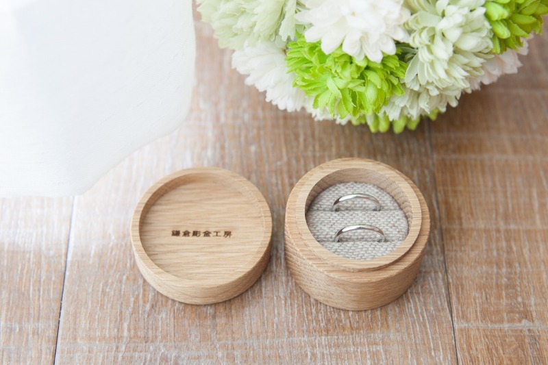 こだわりの結婚指輪もしっかり撮影