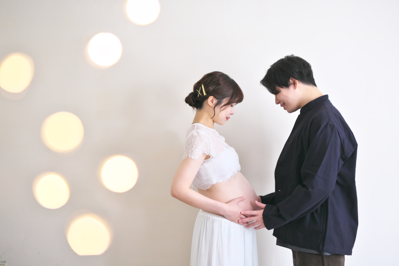 ライトをつかってあたたかい光のフレームを