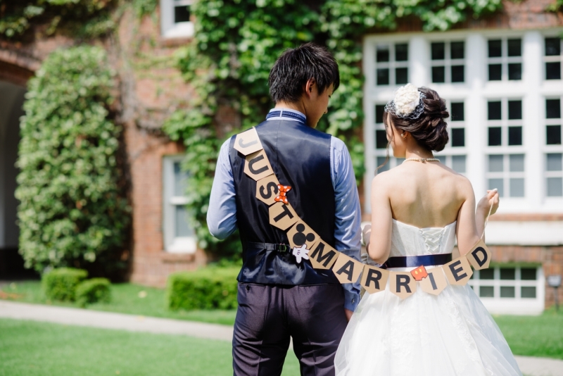 可愛いガーランドをお持ち込み