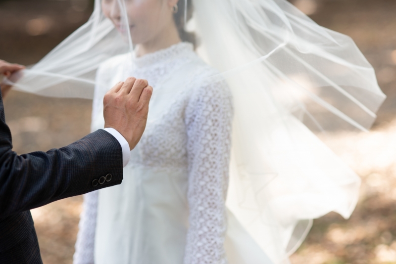 ベールアップシーン