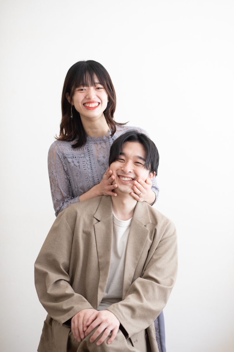 ほっぺをむにっと仲良しカット◎