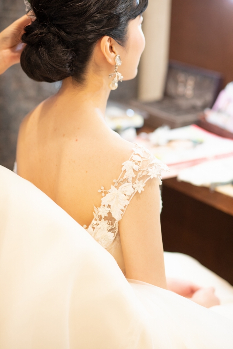 後ろ姿も美しい