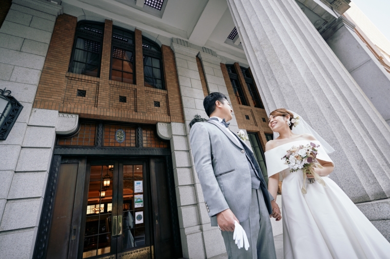 有形文化財の建物で