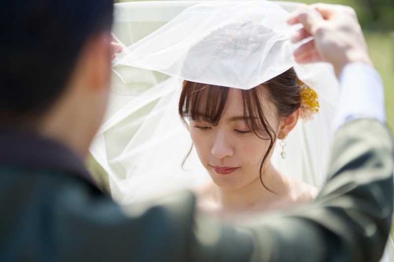 ベールアップシーン