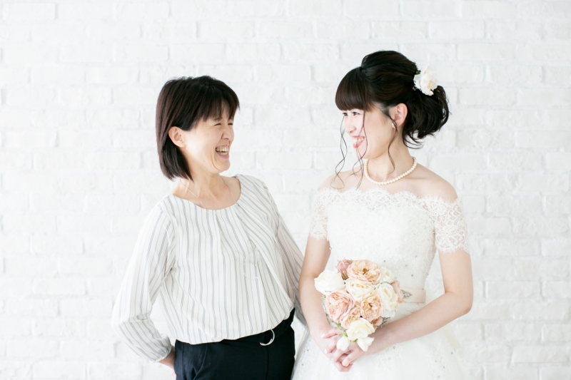 お母様と一緒に