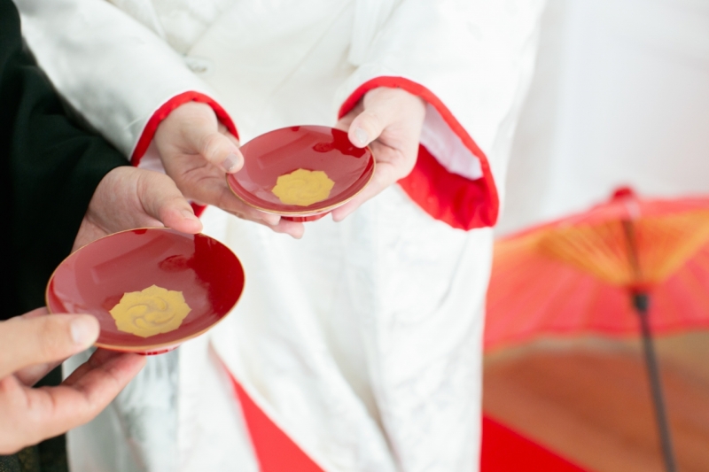 白無垢にチェンジ