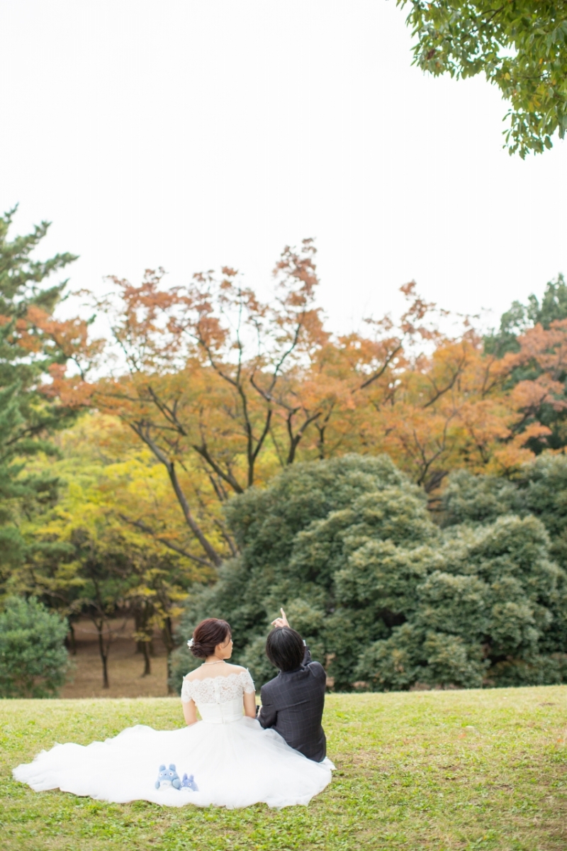 木々に囲まれたウエディング