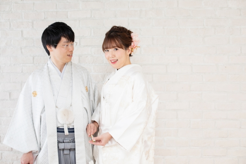 白×白で上品に！