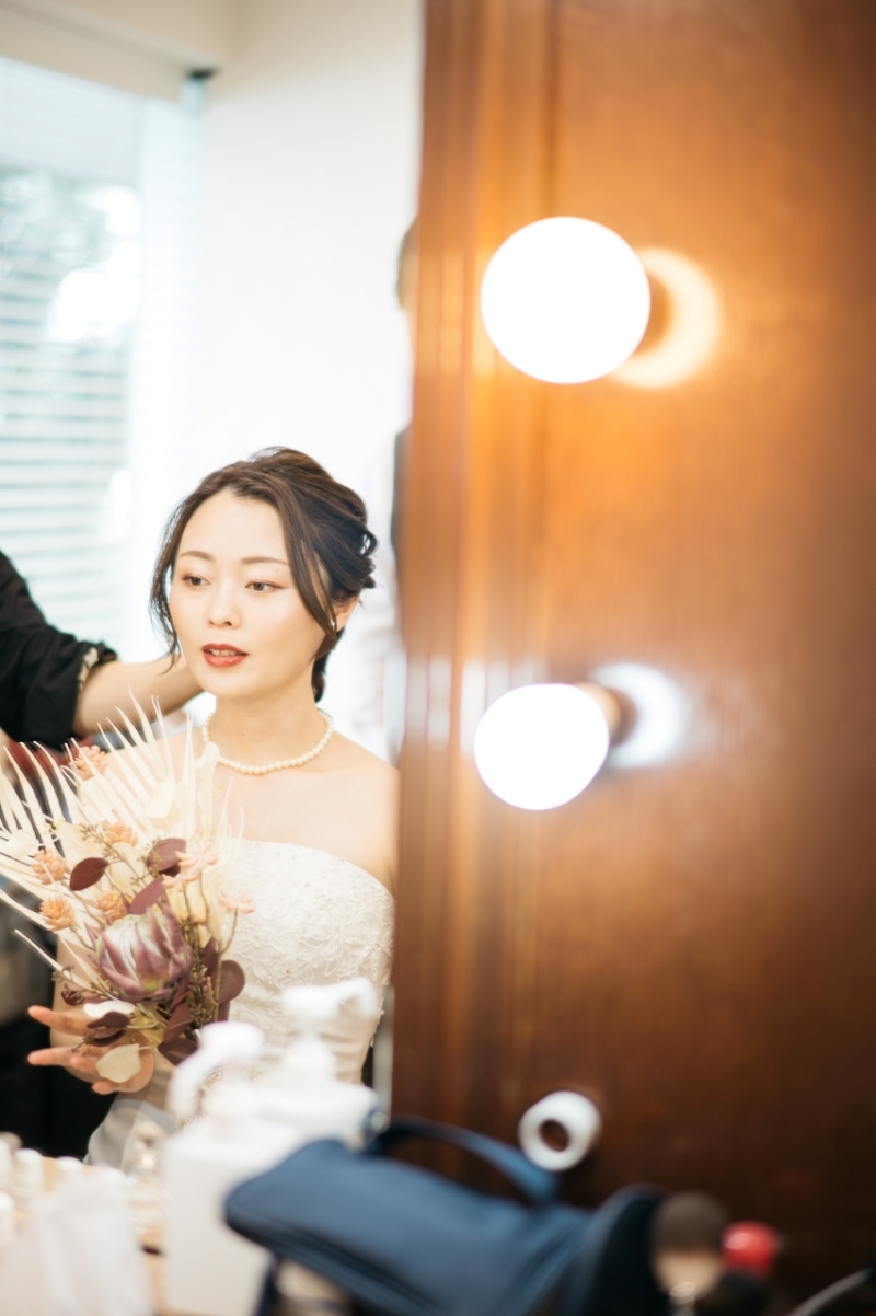 メイクシーンから撮影のはじまり!