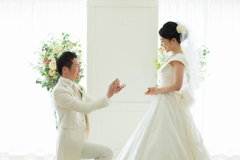 改めてのプロポーズシーンも