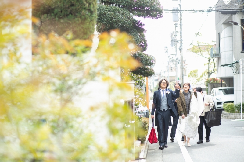 お天気もよかったのでロケーション撮影へGO
