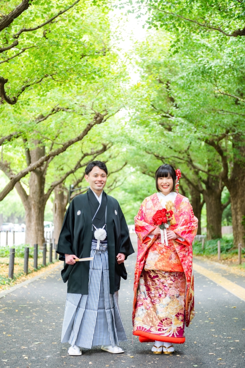 お天気が良かったのでラストはお外で!