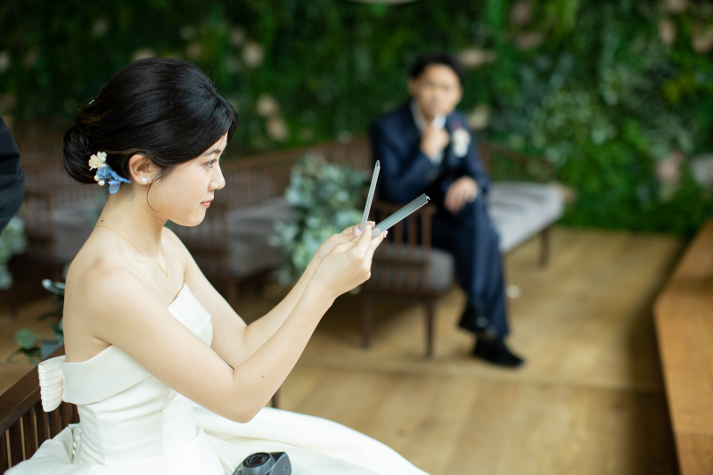 ご新婦さまのイメージチェンジ