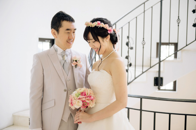 ピンクの花冠がとってもかわいい！