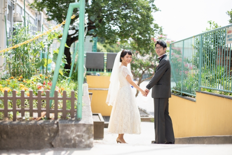 ヴィンテージドレスで向かった先は？？