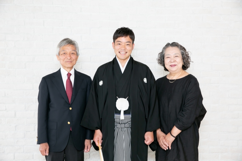 ご両親さまと一緒に記念撮影！