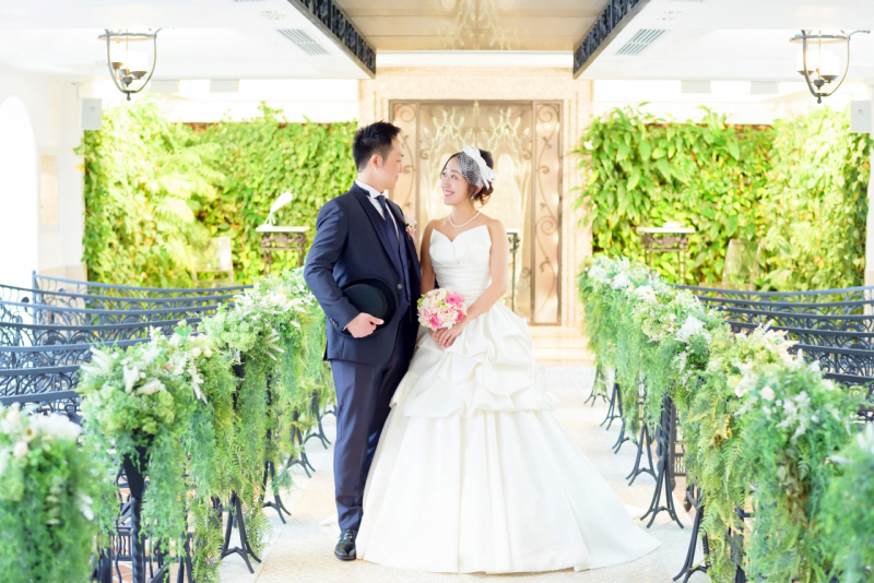 緑いっぱいのチャペル！