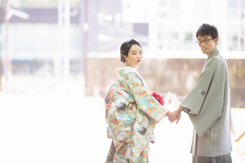 最後は振り返りショットで