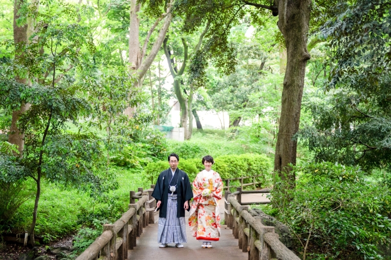 撮られ慣れてない2人でしたが素敵な写真をたくさん撮っていただき良い思い出に!