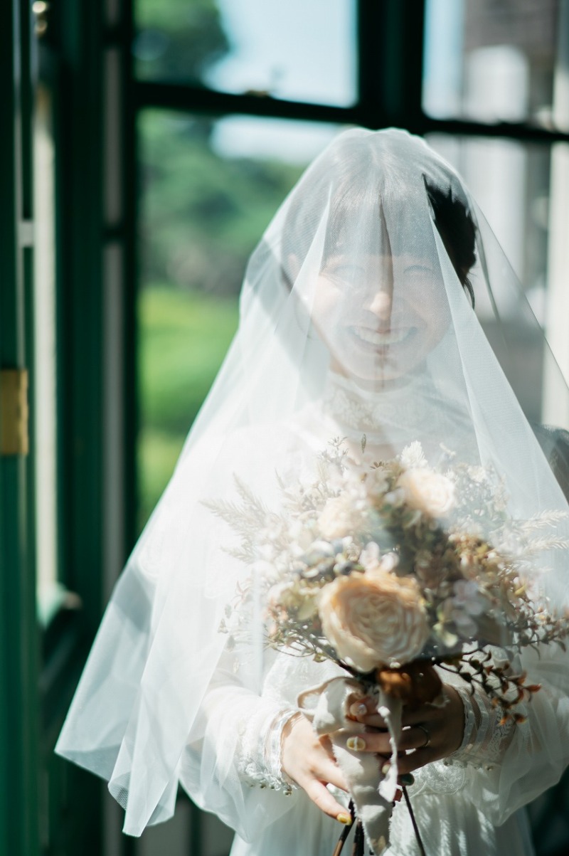 笑顔の素敵な花嫁様