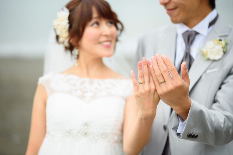 指輪カットもしっかり撮影