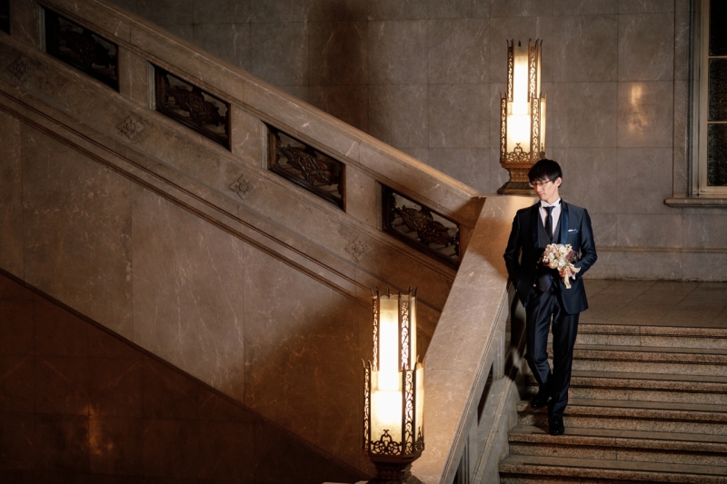 ご新郎様ソロショット