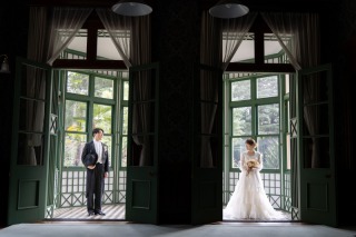 ヴィンテージドレス×洋館