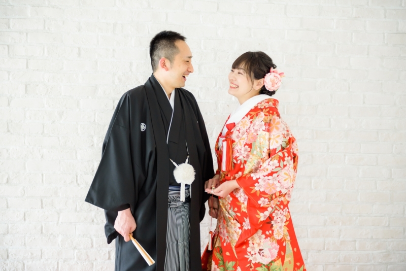 色打掛もしっかり撮影