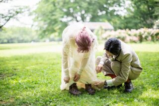 代々木公園ロケ×ヴィンテージドレス