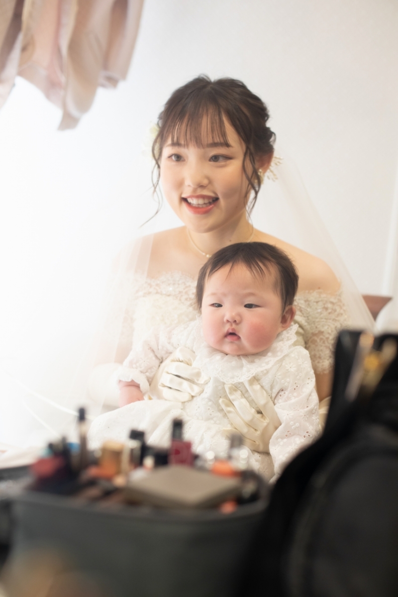 ヘアメイクシーンから撮影開始