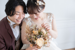 【スタジオ】ドレス＆タキシードでのフォトウエディング