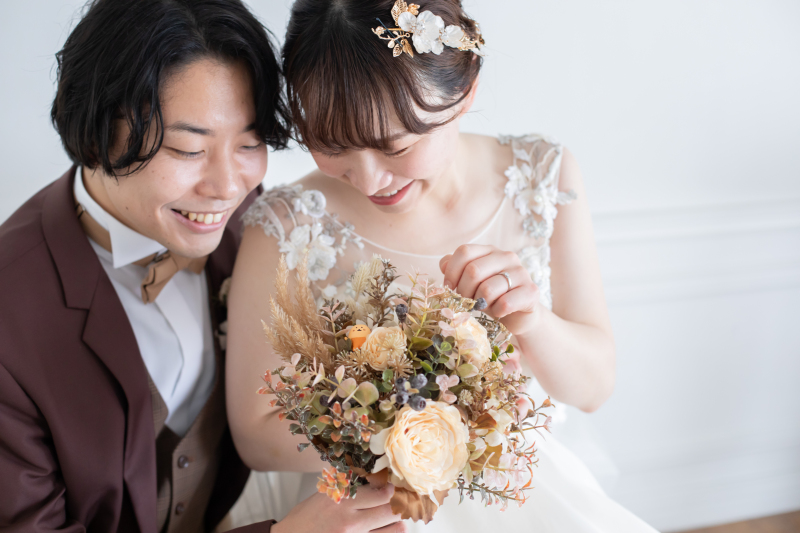 【スタジオ】ドレス＆タキシードでのフォトウエディング