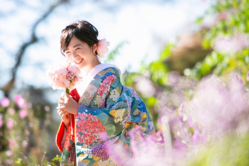 秋晴れのキラキラな光