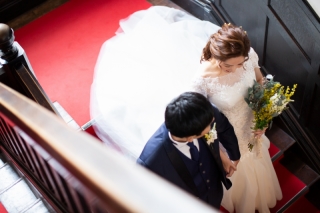 とても自然で幸せそうな笑顔だとみんなに言ってもらえました。