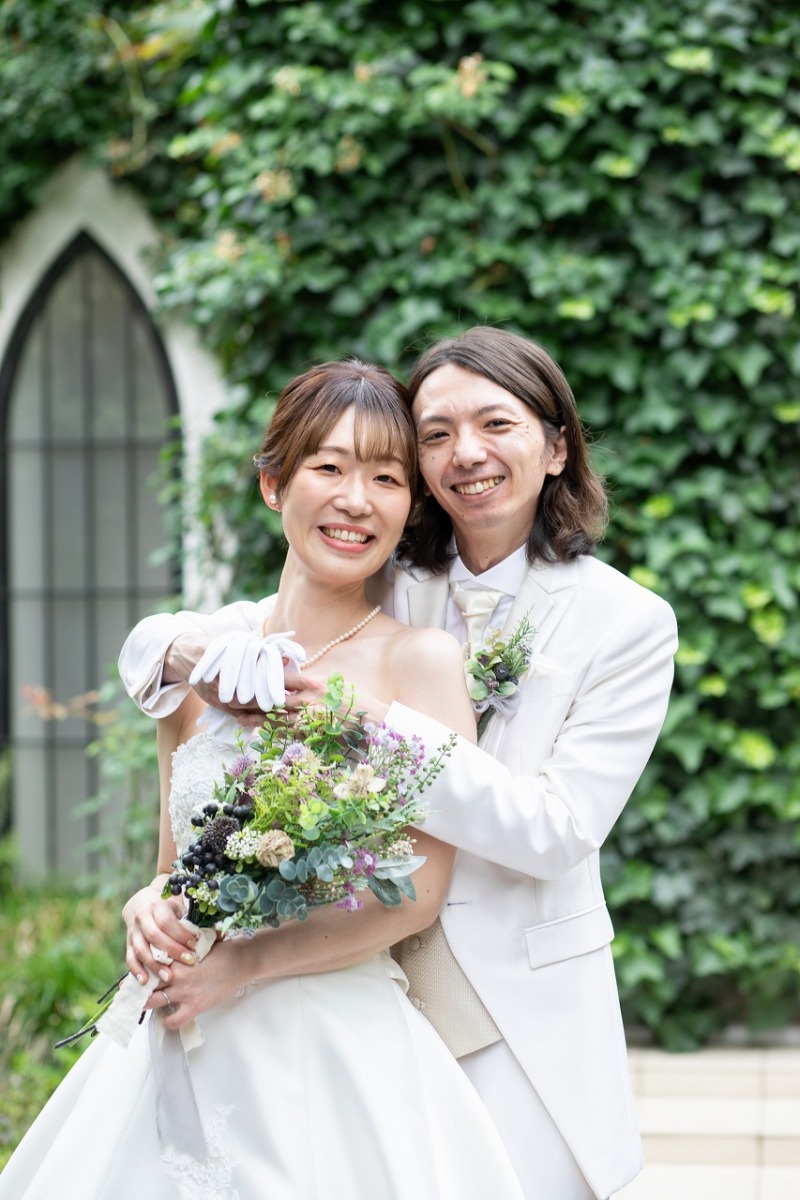 ブーケもお似合いでした！