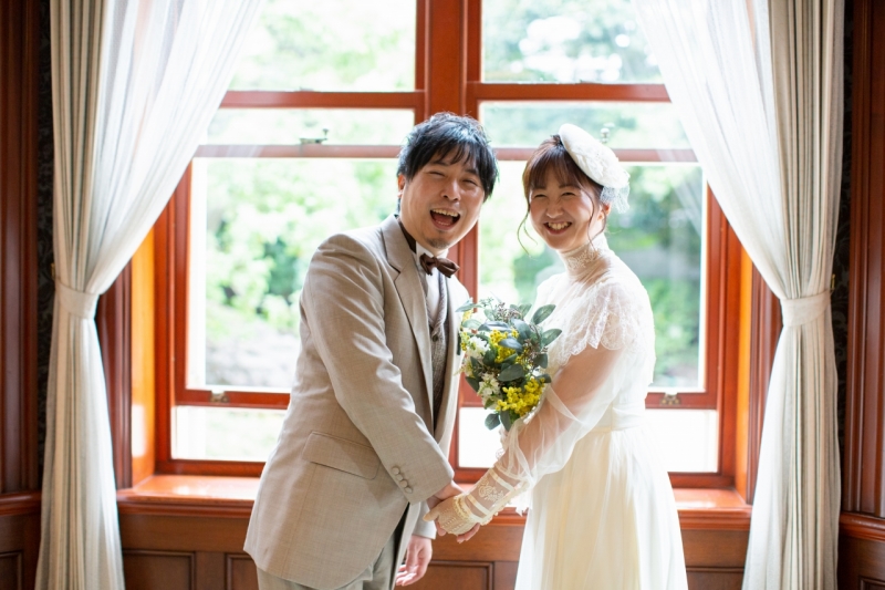 笑顔が素敵なおふたり