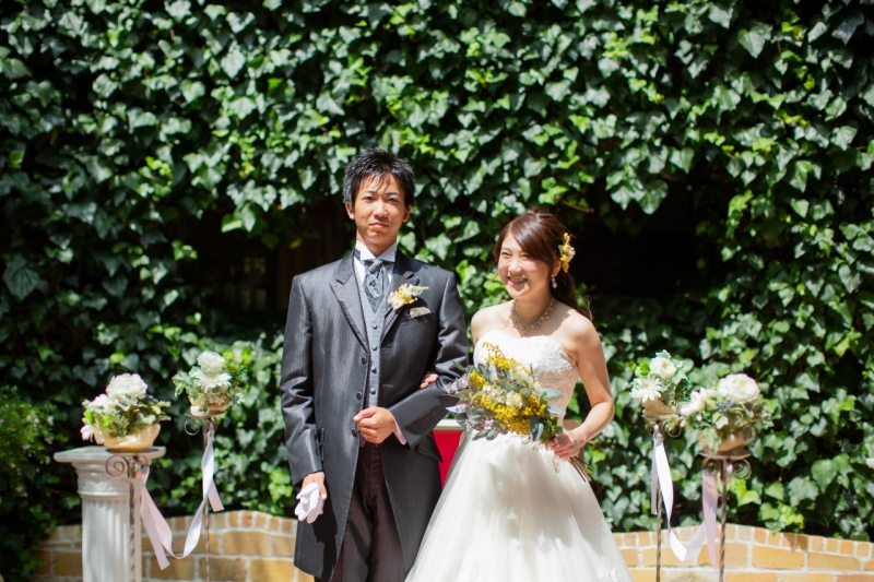 緑の背景が素敵!