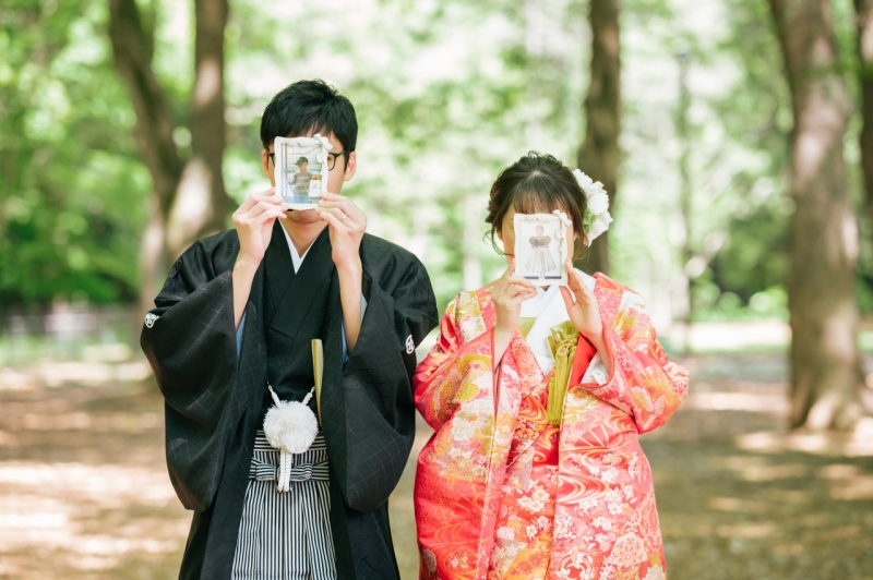 子どものころの写真と一緒に