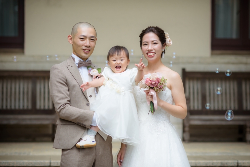 シャボン玉もキラキラ