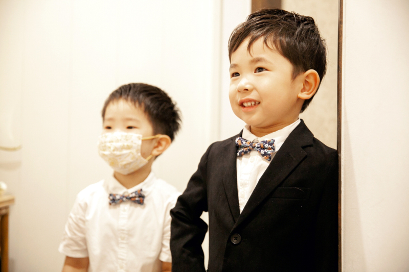 甥っ子君もニコニコ参加