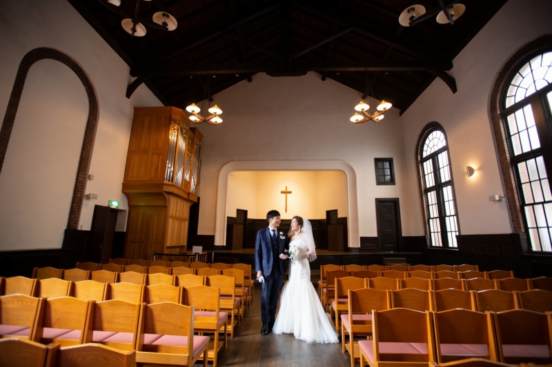 クラシックで雰囲気あふれるチャペル