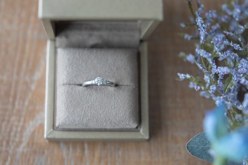 大切な婚約指輪も