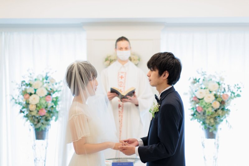 ご家族さまが近くで見守るご結婚式