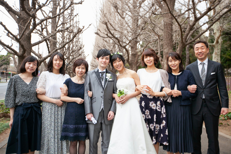 ラストは家族みんなでパチリ！