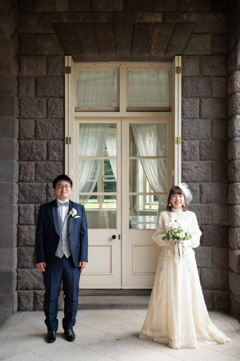 長袖のウエディングドレス