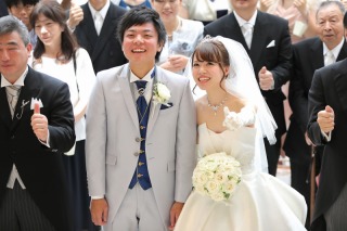 最高の１日を一緒に作っていただき、ありがとうございます！（式当日の出張撮影）