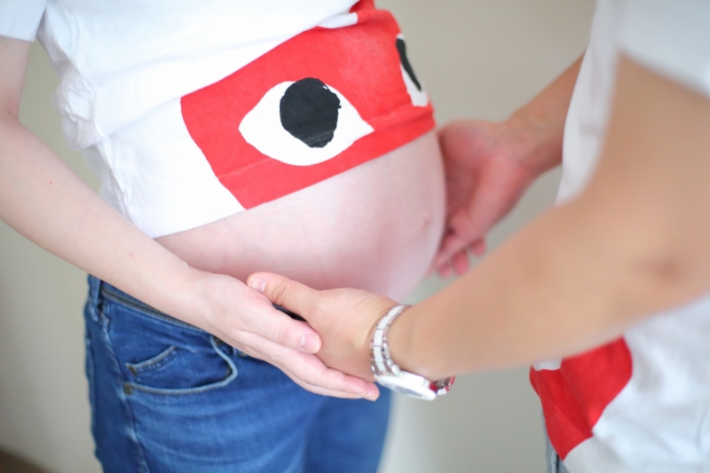 きれいなお腹！